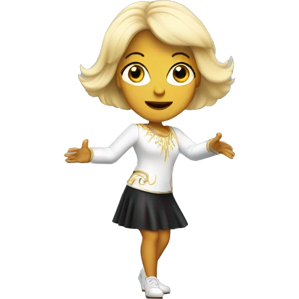 ABBA dancing queen  emoji