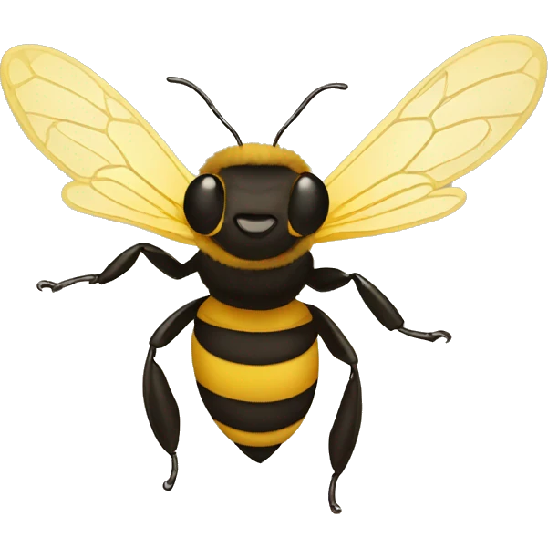 Bees flying around  emoji