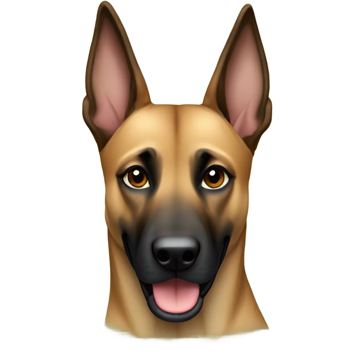 Malinois dog 3. Birthday  emoji