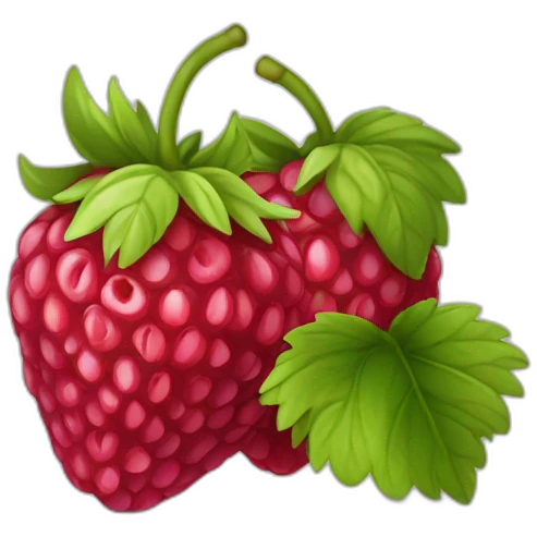 Fraise Framboise Myrtille emoji