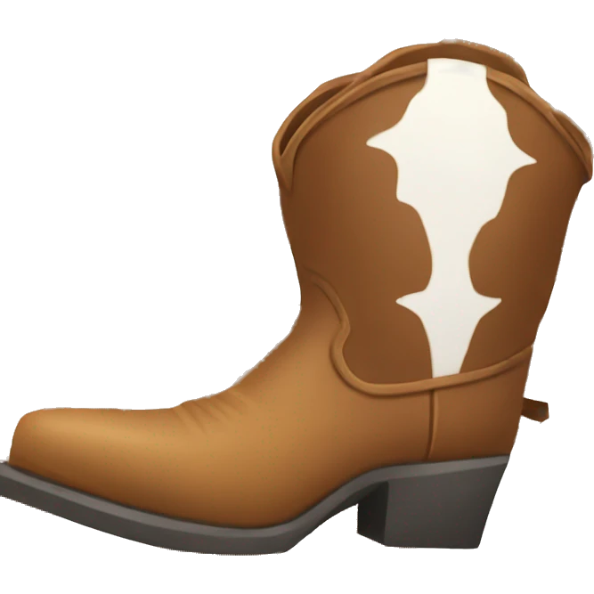 Cowboy boots emoji