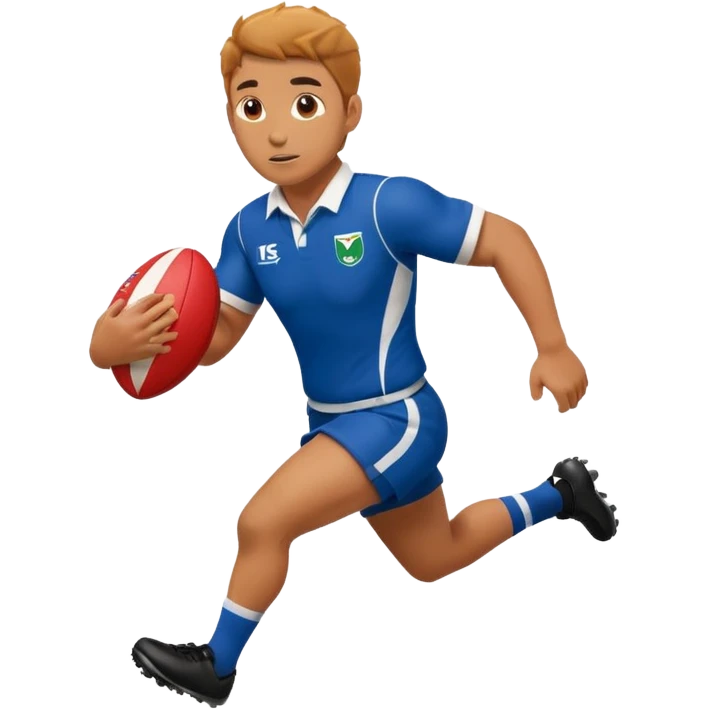 playing rugby  emoji