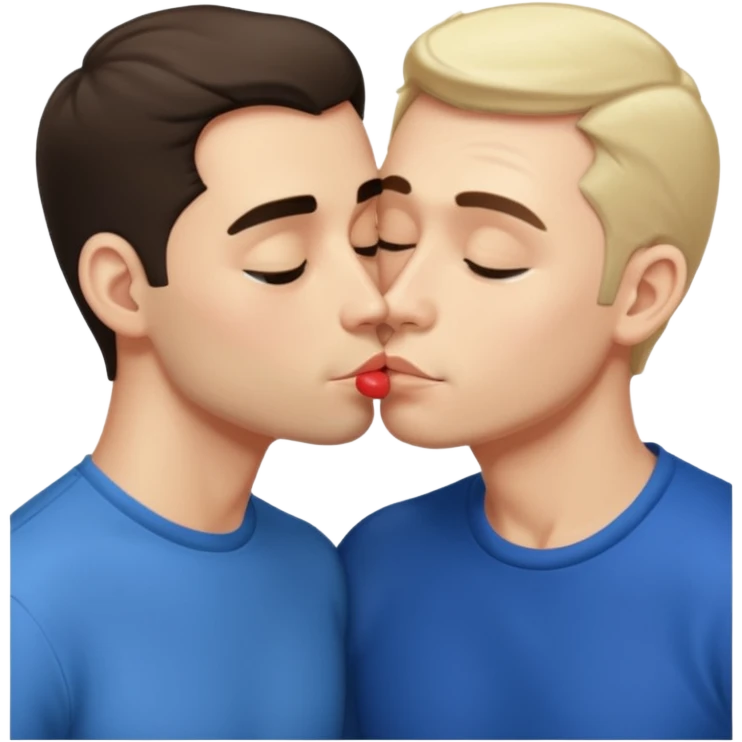 Shane Hollander and ilya rozanov kissing emoji