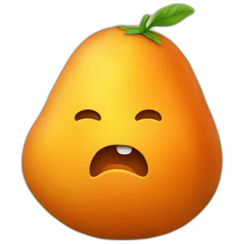 orange-potato emoji
