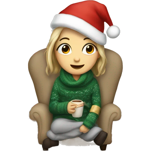 Christmas cozy emoji