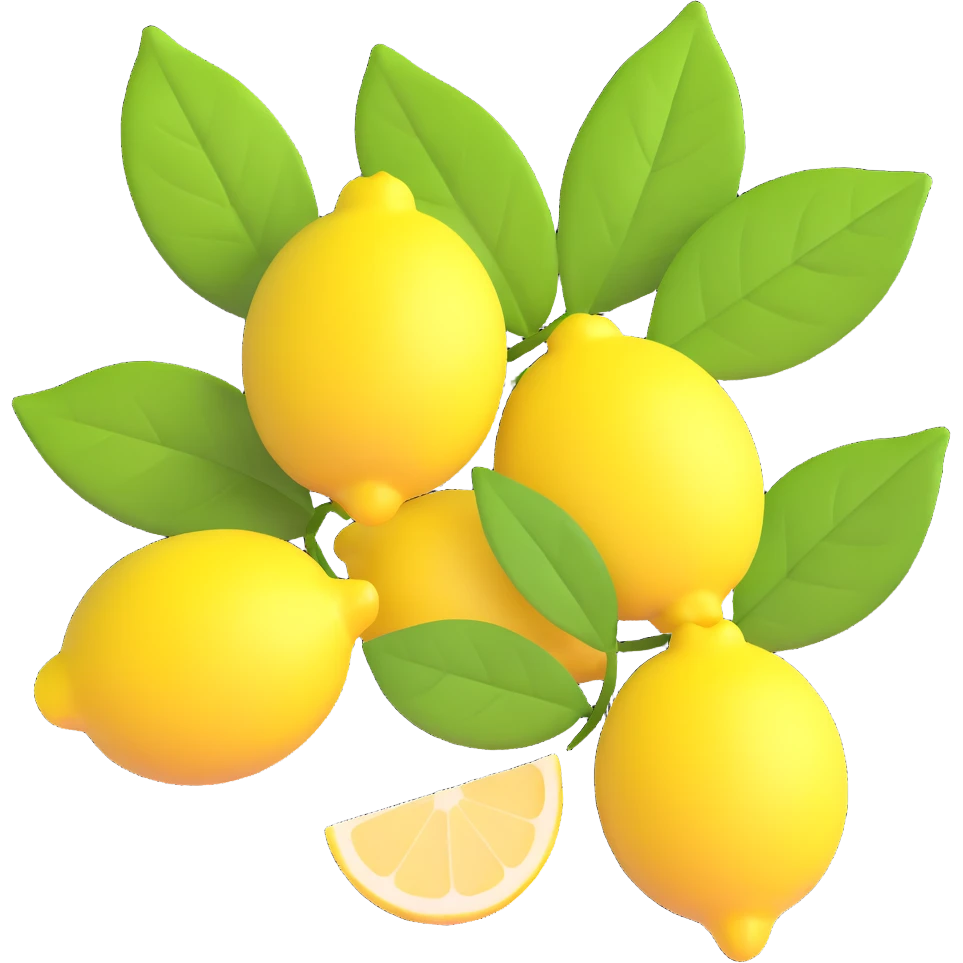 lemon leaves emoji