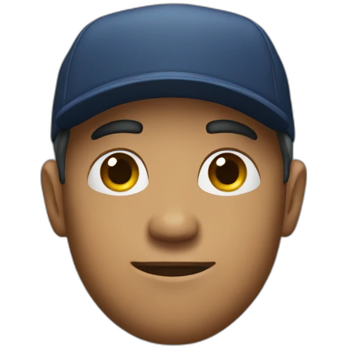 Man with cap emoji