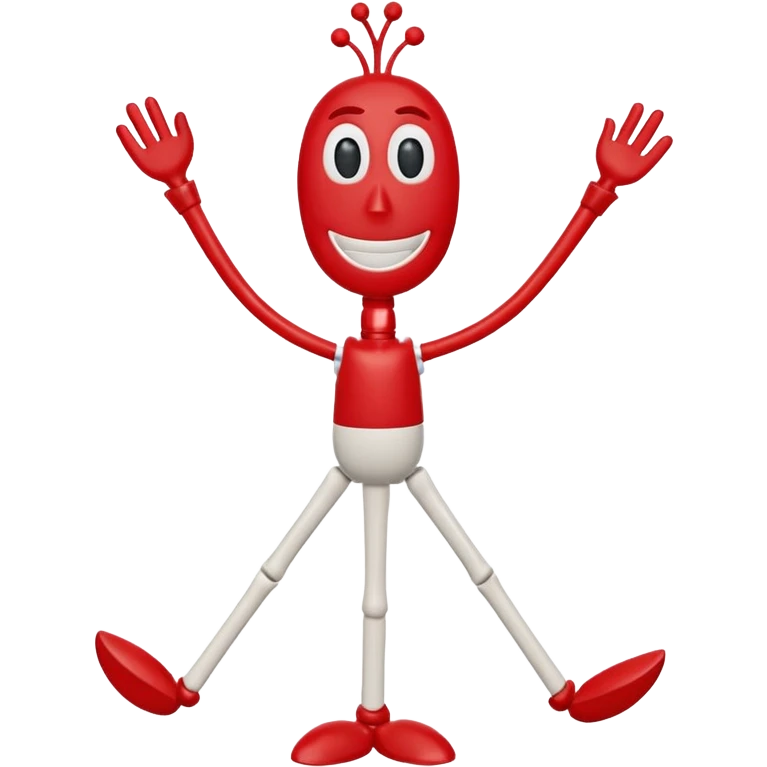 A fork mascot like forky in toy story emoji