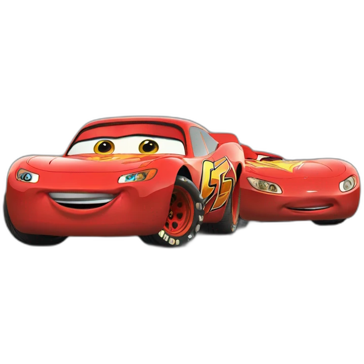 Flash McQueen 3 eyes emoji