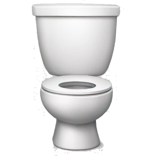 crazy toilet emoji