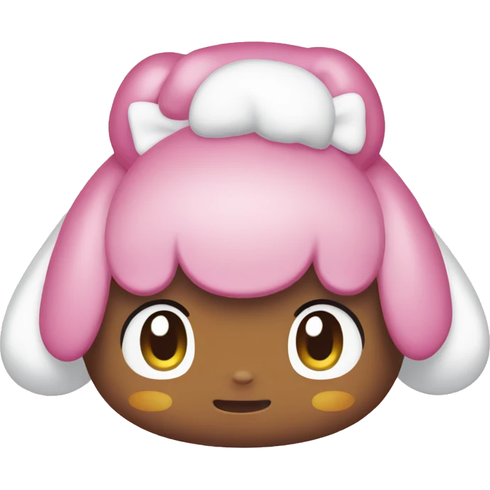 my melody sanrio emoji
