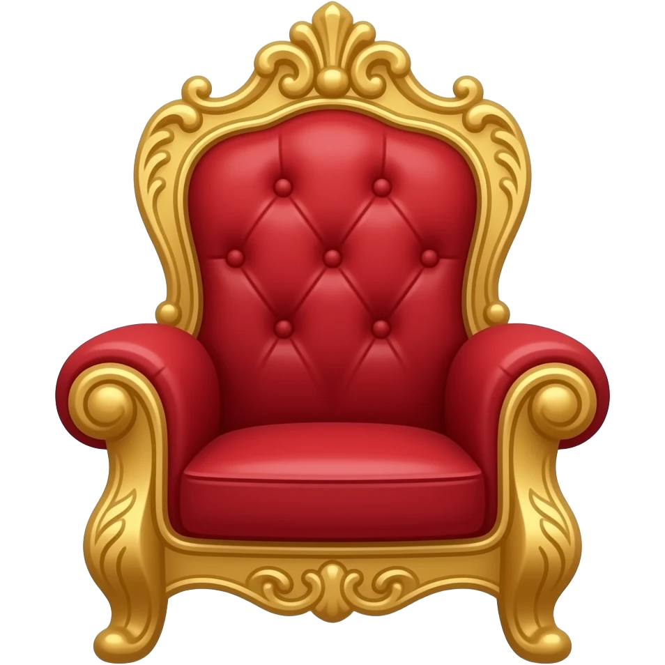 King chair emoji