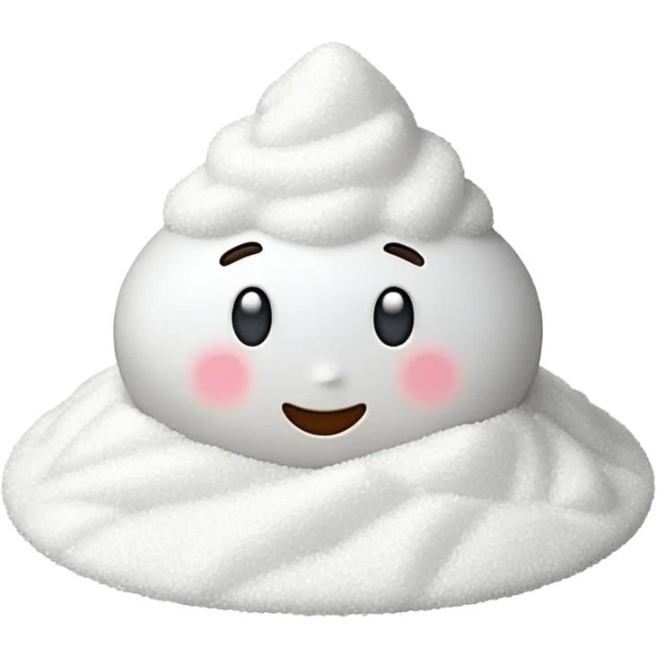 make an iphone styled emoji of sugar emoji