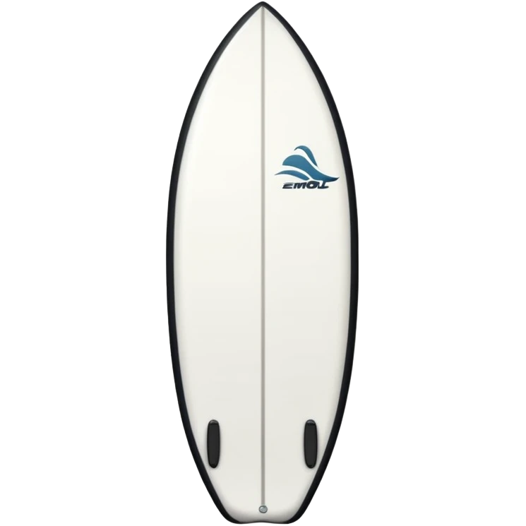 Pretty white surfboard emoji