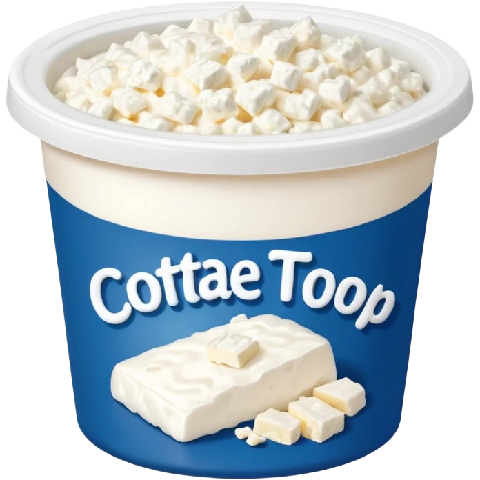 a pack of cottage cheese with the label "мягкий творог" emoji