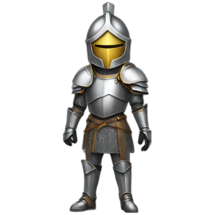 Knight-feather-futurist emoji