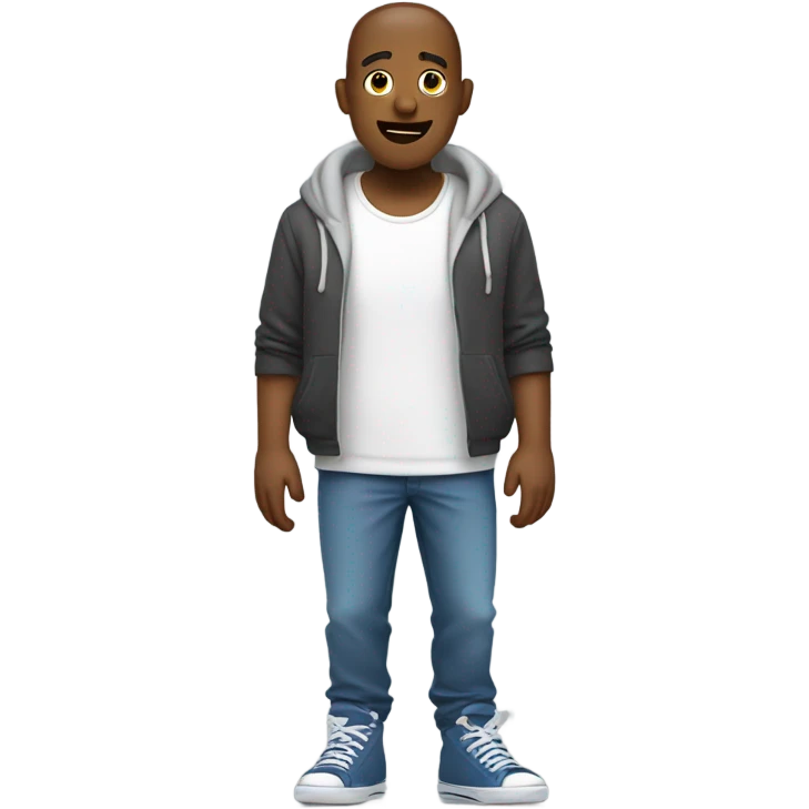 chill guy with sneakers emoji