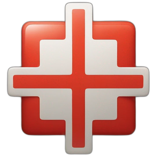 red cross emoji