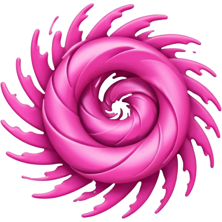 pink explosion  emoji