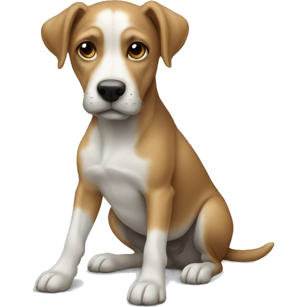 Un chien sur 2 pattes  emoji