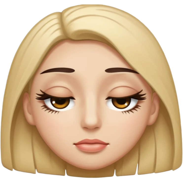 👁️ give me a version of the eye emoji at the begining of this prompt, but the eye is closed
the 4th thing you generated in the most recent generation... yes that is an example of a human face with eyes closed now give me a single eye that is closed as an emoji

 emoji