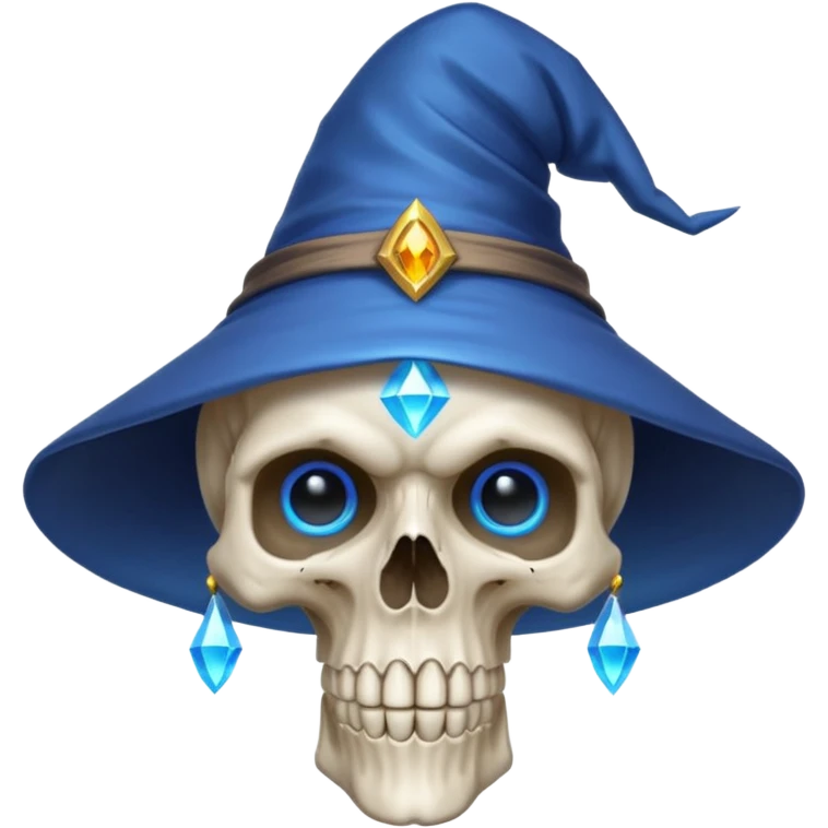 wizard skull emoji