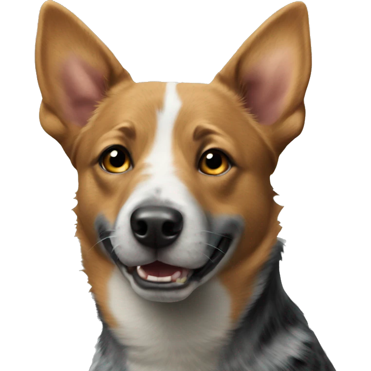 Australian cattle dog emoji