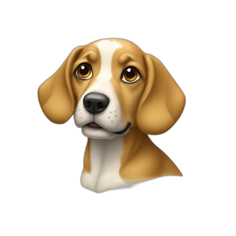 chien sur grenouille emoji