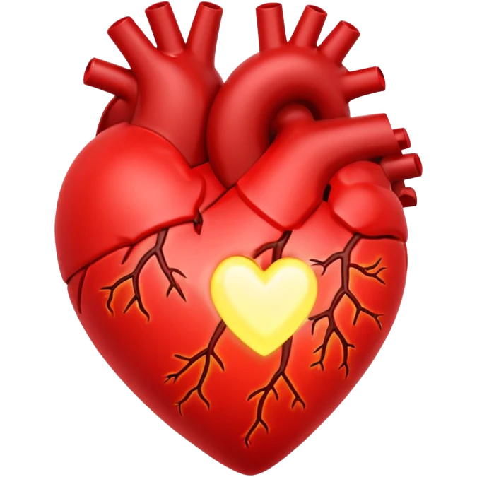 Leuchtendes Herz emoji