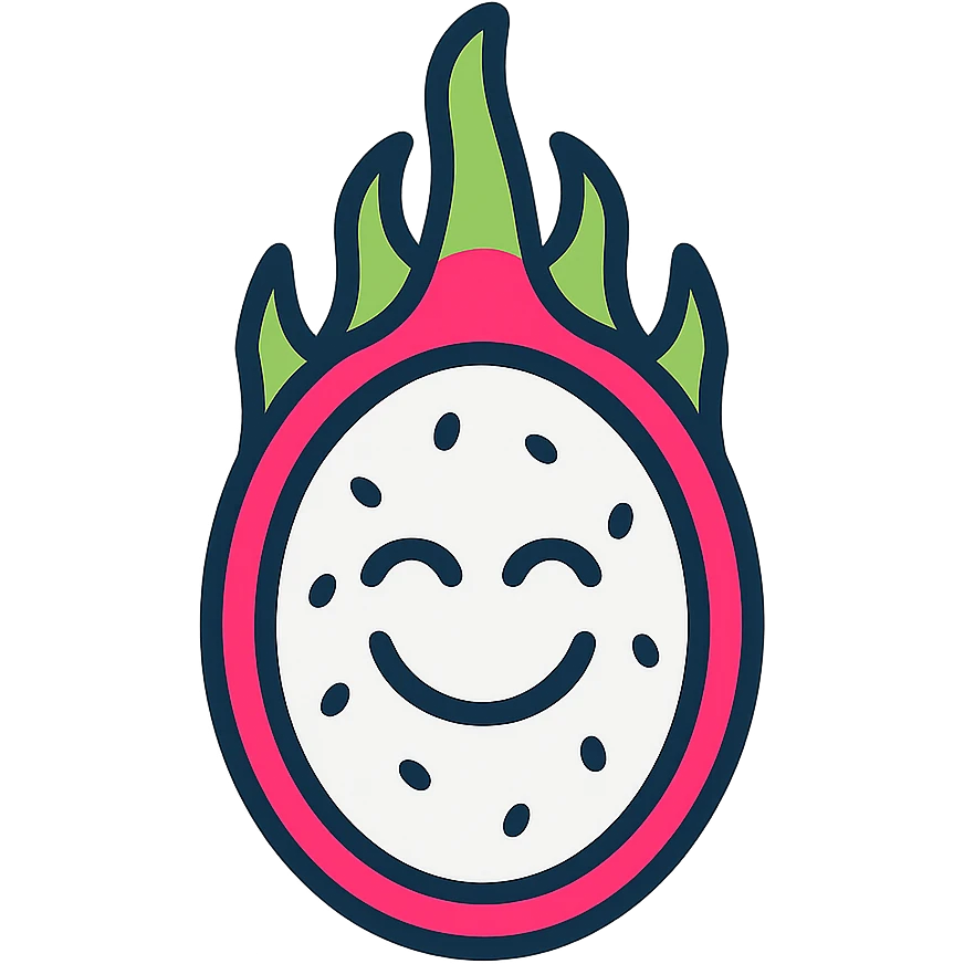 pitaya smile emoji