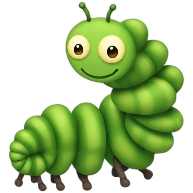 caterpillar emoji