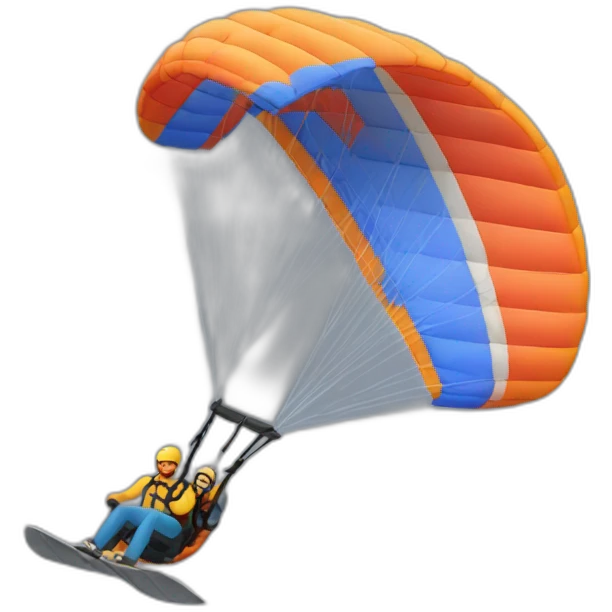 paragliding emoji