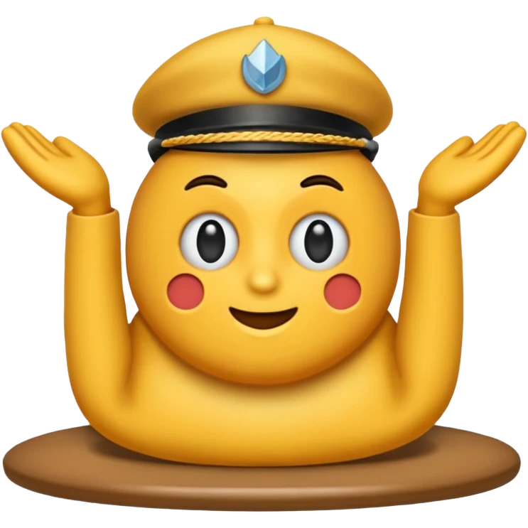 🧍🏼🎩🪄 emoji