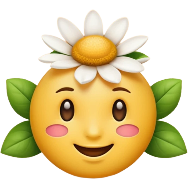 create a fragrance smelling emoji in the style of iphone emoji