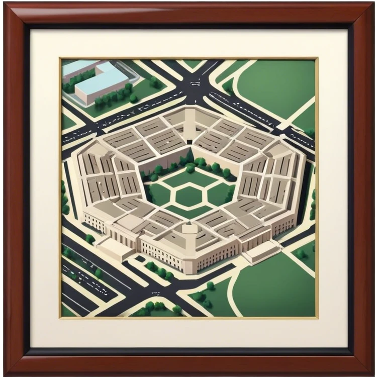 The Pentagon, usa building emoji