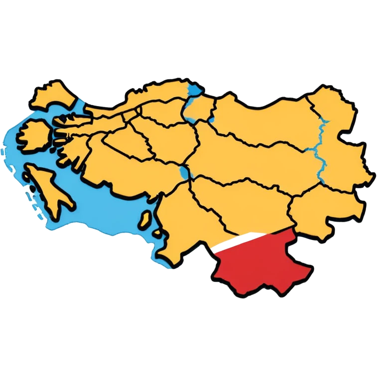 map of turkey transparent background but the outline of the map of turkey in black  emoji