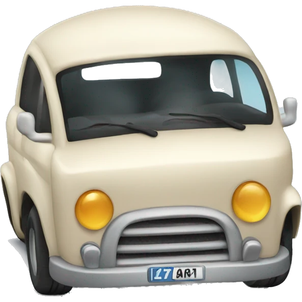 Car bumper as a gift emoji