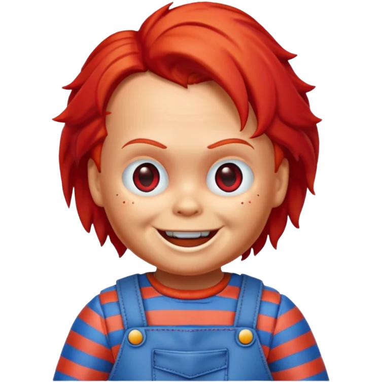 Un emojin de chuky emoji