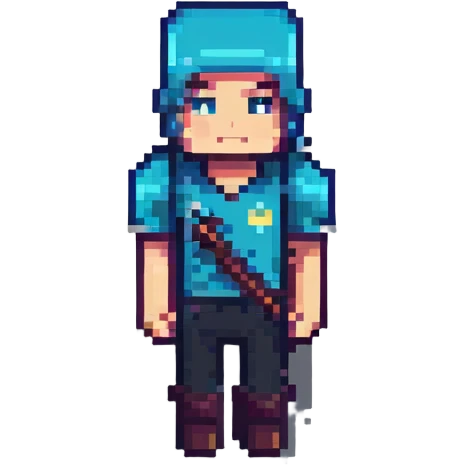 Minecraft block pixel art emoji