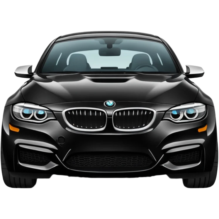 Black BMW emoji