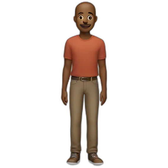 4 foot man emoji