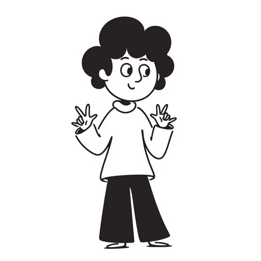 playful and casual hand-drawn doodle of Blakeleigh emoji