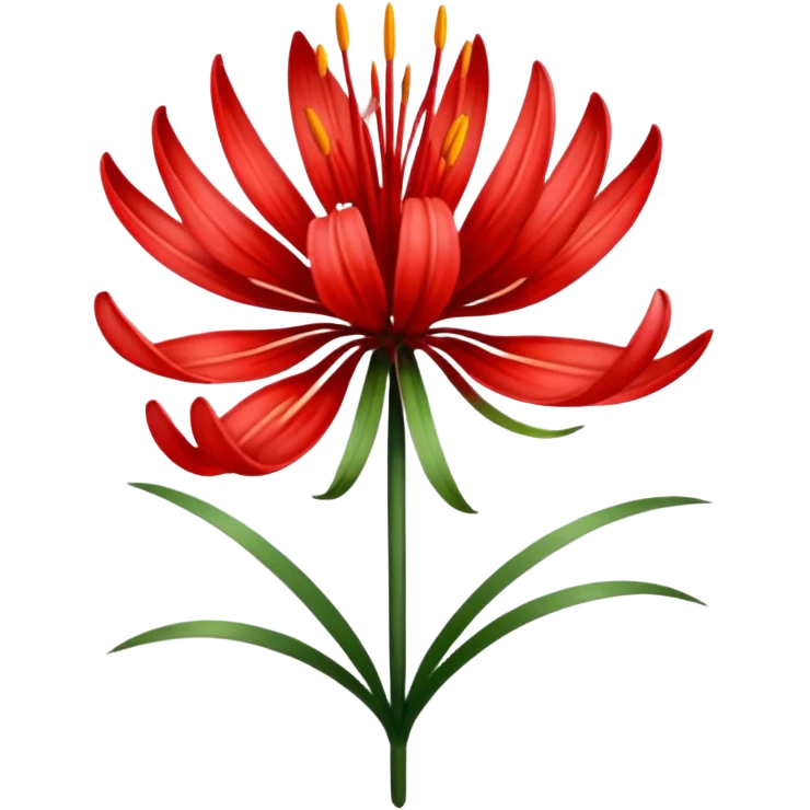 Uma flor de Lycoris radiata emoji