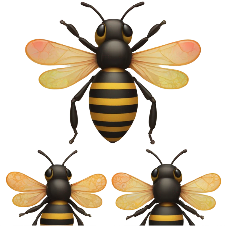 Aestetich bee emoji