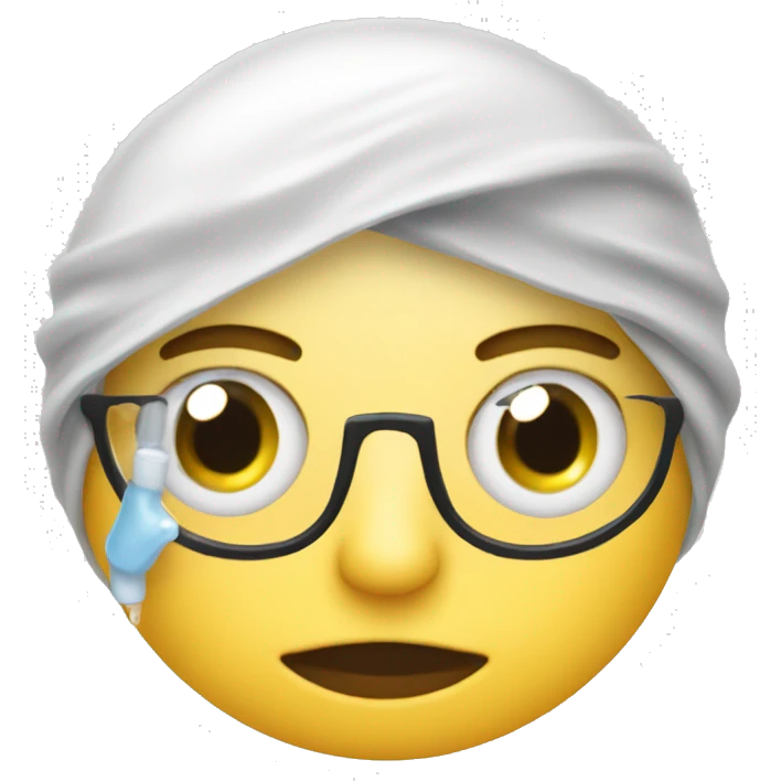 Contact lens case emoji