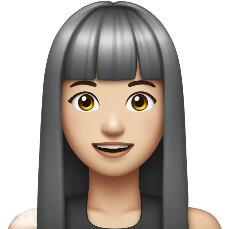 a lady like lisa from blackpink emoji