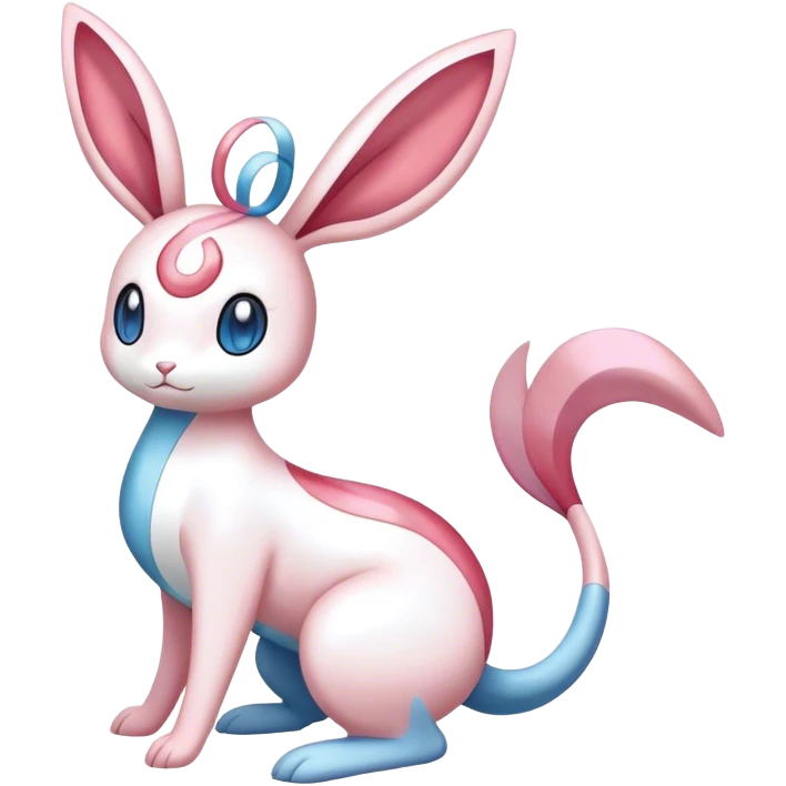 Milotic-Sylveon-Primarina-Bunny-Pokémon full body emoji
