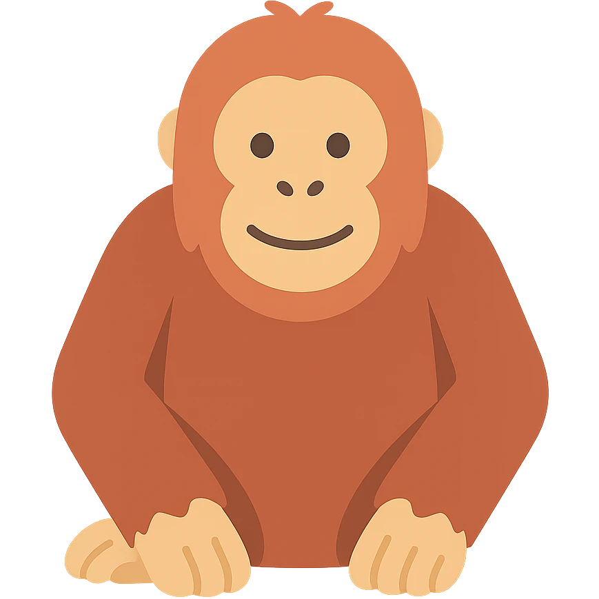 Orangutan emoji
