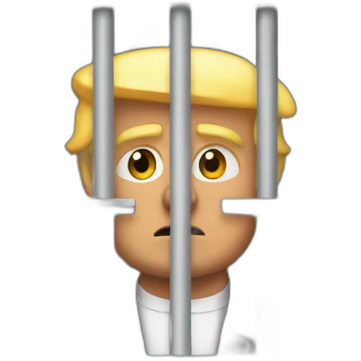 trump-in-jail-cell emoji