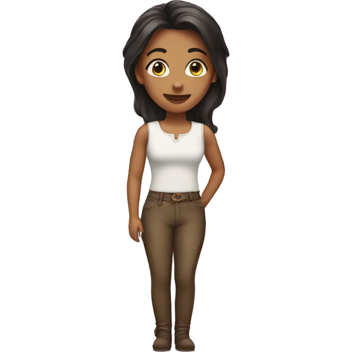 a women on a unicicle emoji